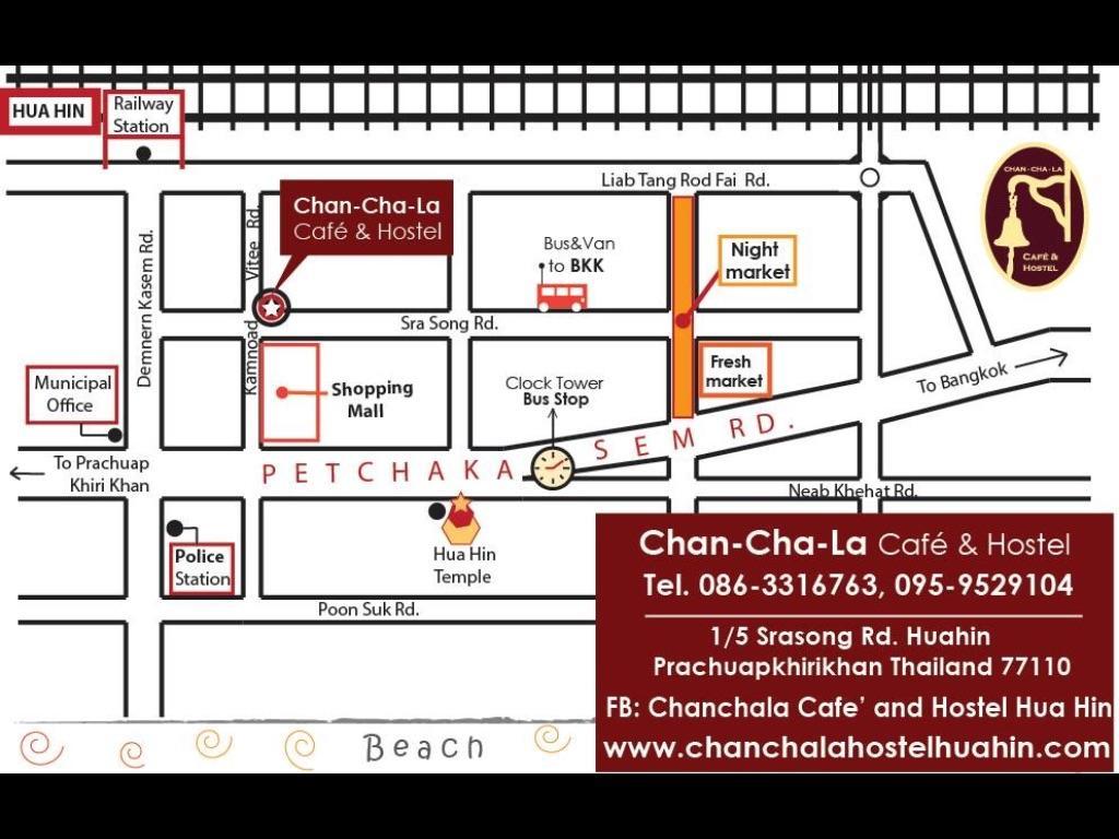 Chanchala Cafe & Hostel ホアヒン郡 エクステリア 写真